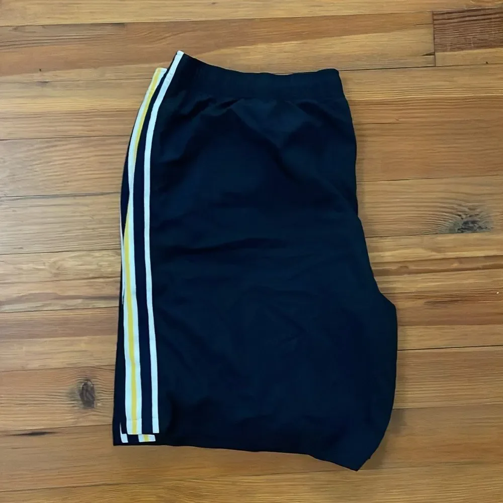 Lacoste Sport Blue Pull-on Contrast Bands Tennis Shorts Mens Size 4XL GH6908 - Picture 5 of 14